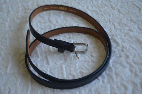 M&s - opasok tmavo modrý, 100cm, marks & spencer