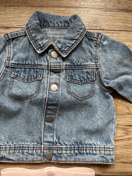 Riflova bunda a legíny, primark,74