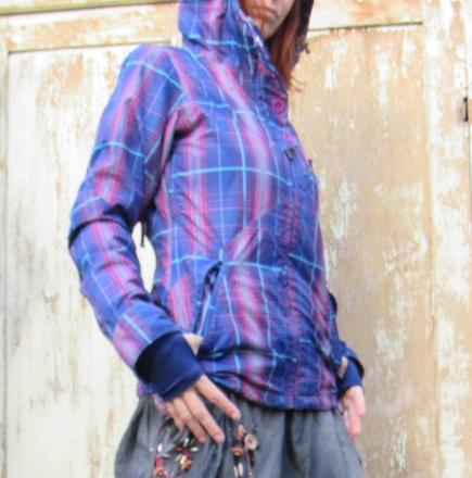 Károvaná zimná bundička firefly, firefly,s