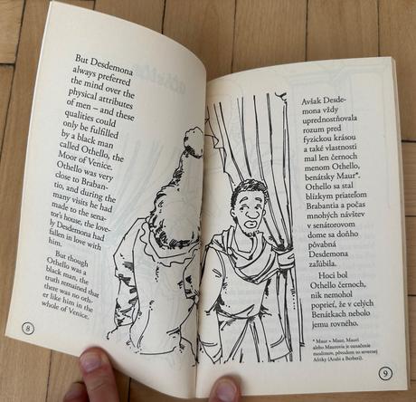 Othello dvojjazyčná kniha aj+sj, 
