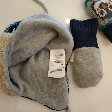 Čiapka a rukavičky, h&m,68