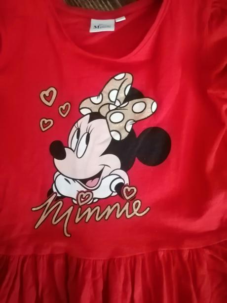 Šaty minnie 128, disney,128