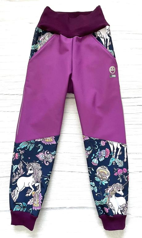 Softshellové nohavice, 86 - 152