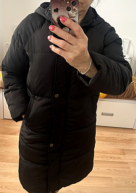 Tepla prešivana bunda shein, m