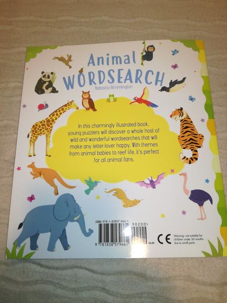 Animal wordsearch  nsu21, 