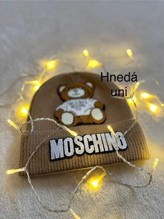 Zimné čiapky, moschino