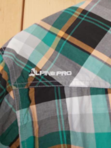 Pánska letná kockovaná zelená košela č.l, l