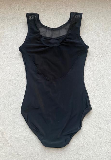 Gymnastický dres bez rukávov, 116