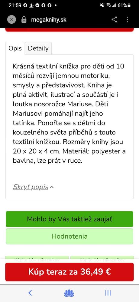 Interaktívne hračky, knižky,
