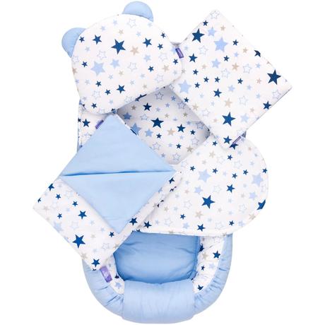 Detské hniezdo s doplnkami, šírka (cm): 60,dĺžka (cm): 90