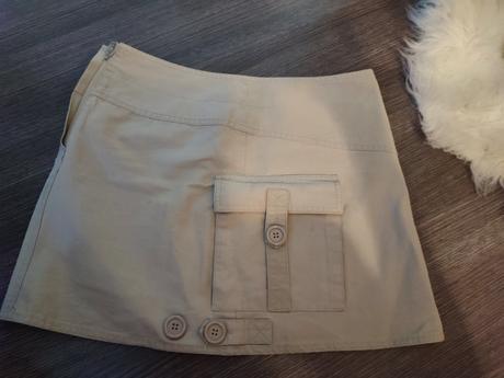 Krémová sukňa veľ. 36, h&m,36