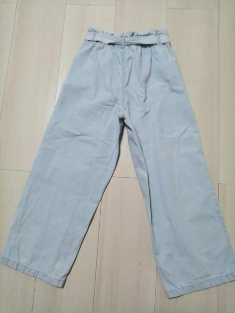 Rifle pre dievčatka bledomodre vel. 164, 164