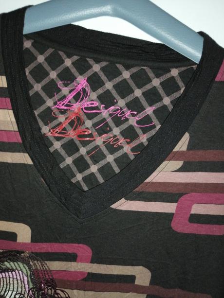Desigual krasne tricko, desigual,m
