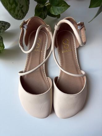 Shapen barefoot sandálky orchid beige leather, 35r, 35