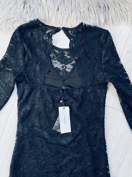 Čipkované šaty vero moda, vero moda,s