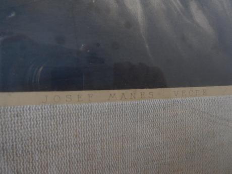 Jozef mánes -večer-dielo českého maliara,, 