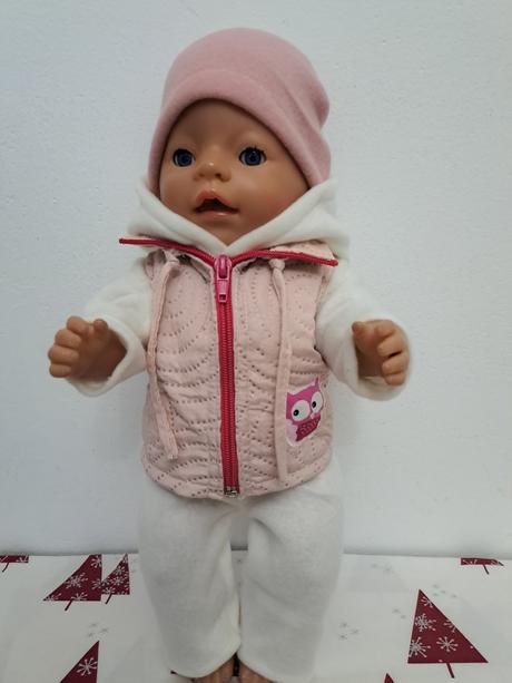 Zimné sety pre 43 cm baby born bábiky,