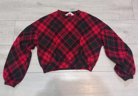 Crop mikina, h&m,158