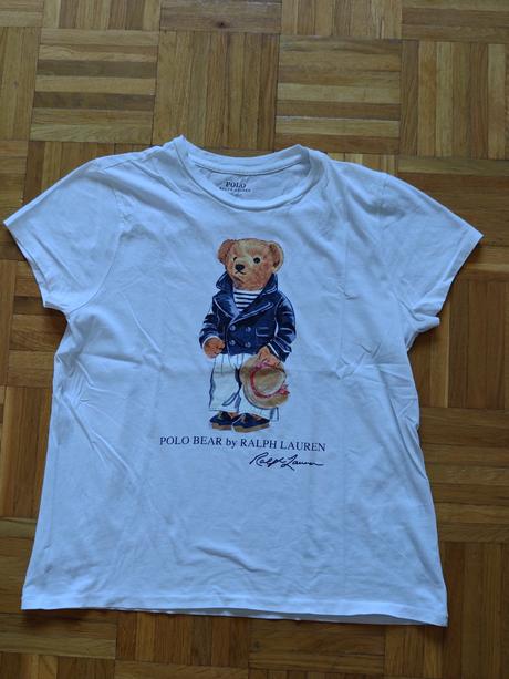 Ralph lauren bear originál dámske tricko, ralph lauren,m