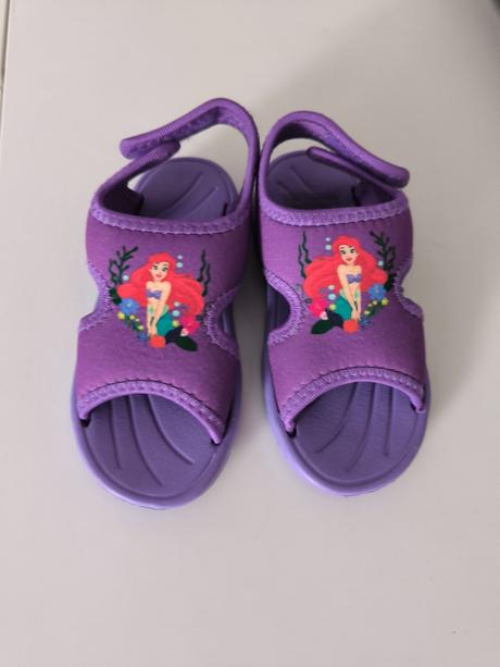 Fialové sandále ariel, disney,25