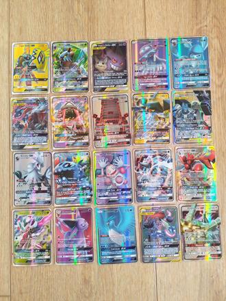 Dúhové pokémon karty2, 