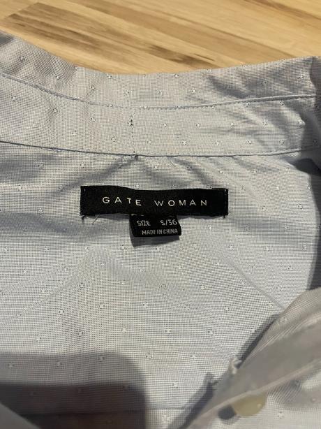 Košeľa s mašľou, gate,36