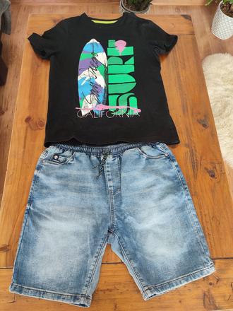 Next šortky s tričkom v.146, next,146