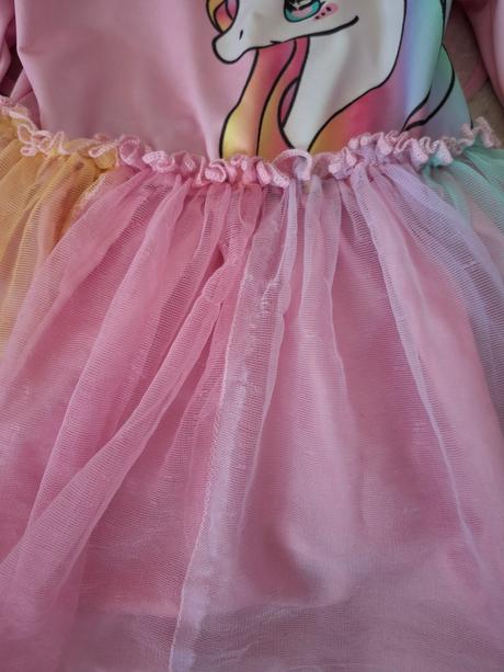 Saty jednorozec s odopinatelnymi kridlami zn.h&m, h&m,98