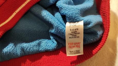 Prechodná bunda 5-6 rokov, f&f,116