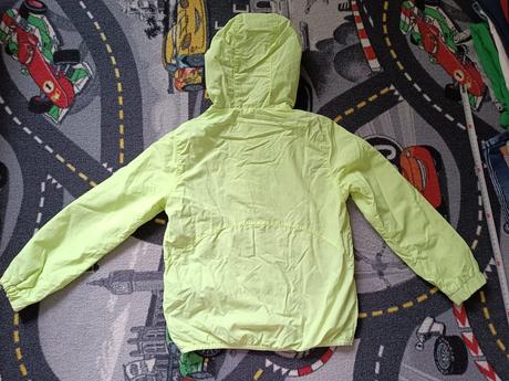 Žlto zelená krikľavá bunda zn. zara, zara,128