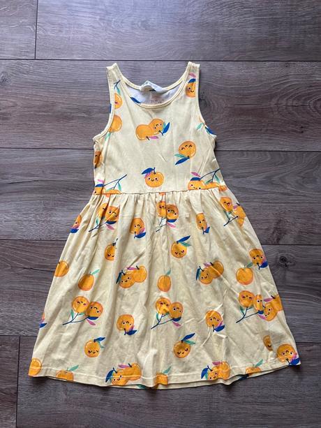 Letné šaty 3ks, h&m,122