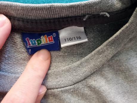Mikinové šaty 110/116, lupilu,110