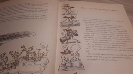 Krásna stará retro kniha o ferdovi mravcovi,