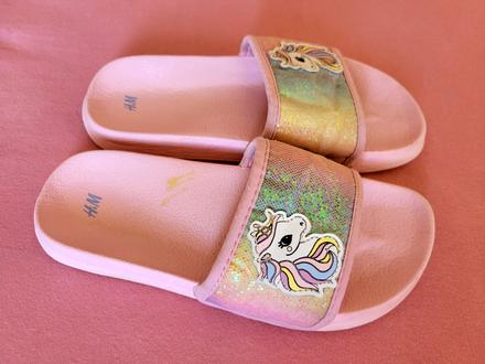 Šľapky s nášivkou hm-veľ.32/33, h&m,33