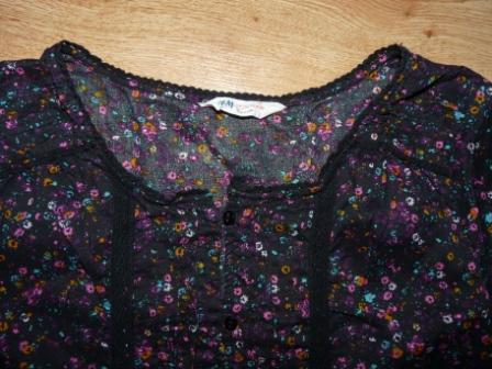 Kvietkovana bluzka, h&m,164