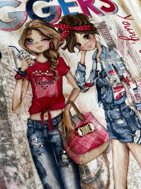 Tričko mayoral s dievčatami blogerkami, mayoral,128