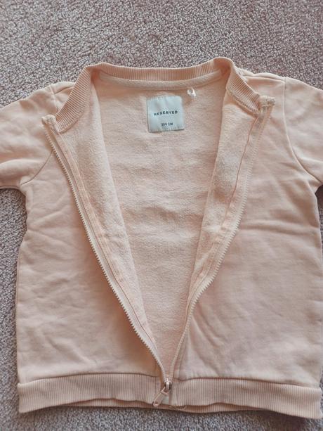 Mikinka na zips, reserved,104