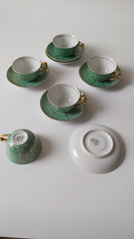 Retro kávová sada zn. moritz zdekauer stará role,