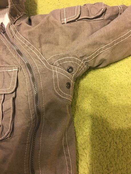 Frajerská ,teplučká bundička, h&m,74