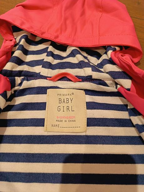 Bunda do dažda, primark,74