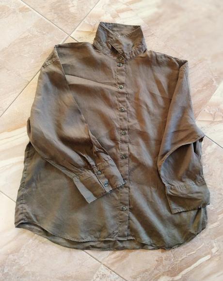 Hm lanová košeľa, h&m,xl