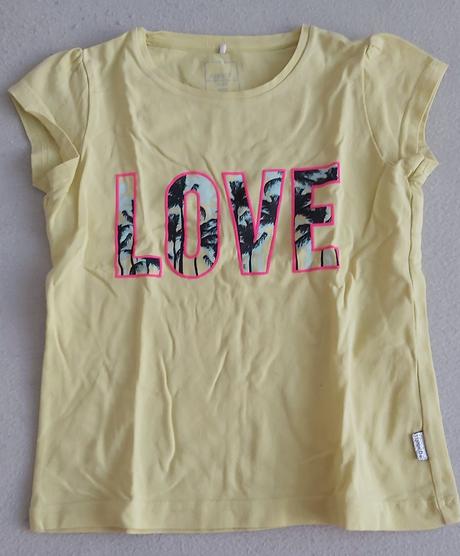 Tričko žlté name it 110, name it,110