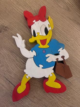 Drevená skladačka minnie,