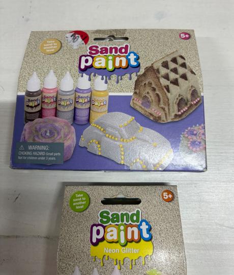 Sand paint - sada farieb na kineticky piesok,
