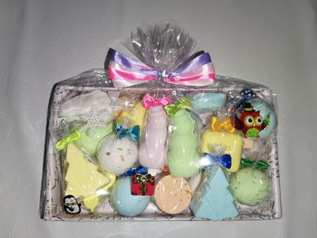 Darčeková sada šumiviek do kúpeľa,