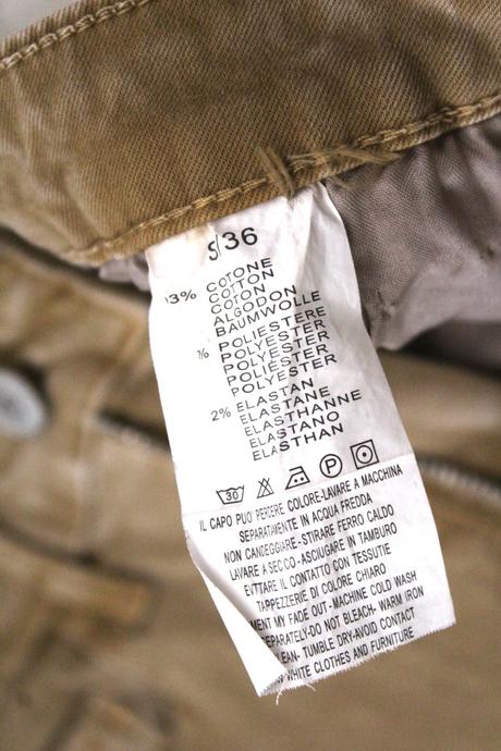 Sťahovacie džíny kamel, s