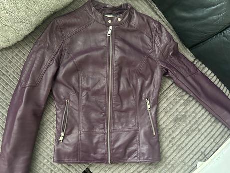 Koženková bunda xs, terranova,xs