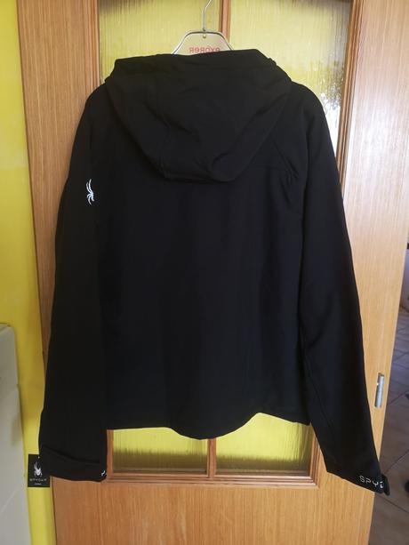 Spyder pánska softshell nepremokavá bunda l, l