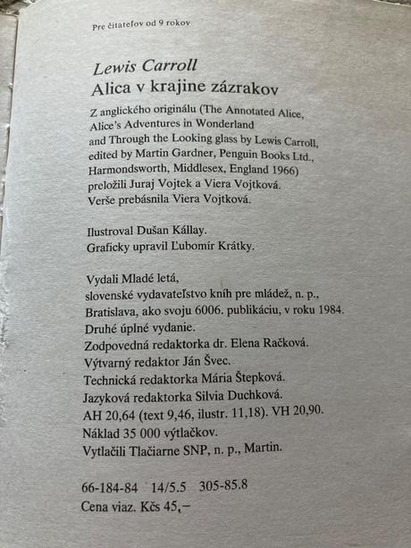 Alica v krajine zázrakov (1984), 