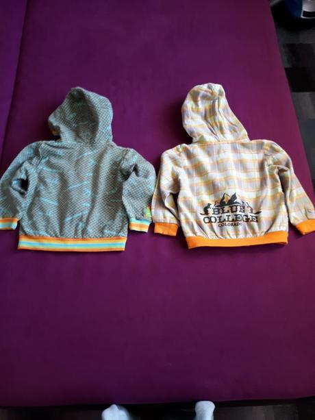 Detske mikiny 2 kusy, 86